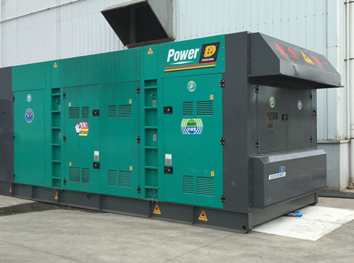 嘉定某工業區電網改造租賃低噪音發電機組供電