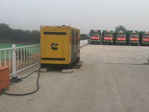 常州路政2臺100KW柴油發電機組