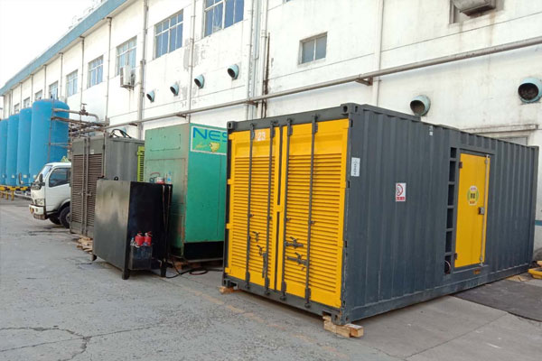 工廠三臺1000kw并網發電